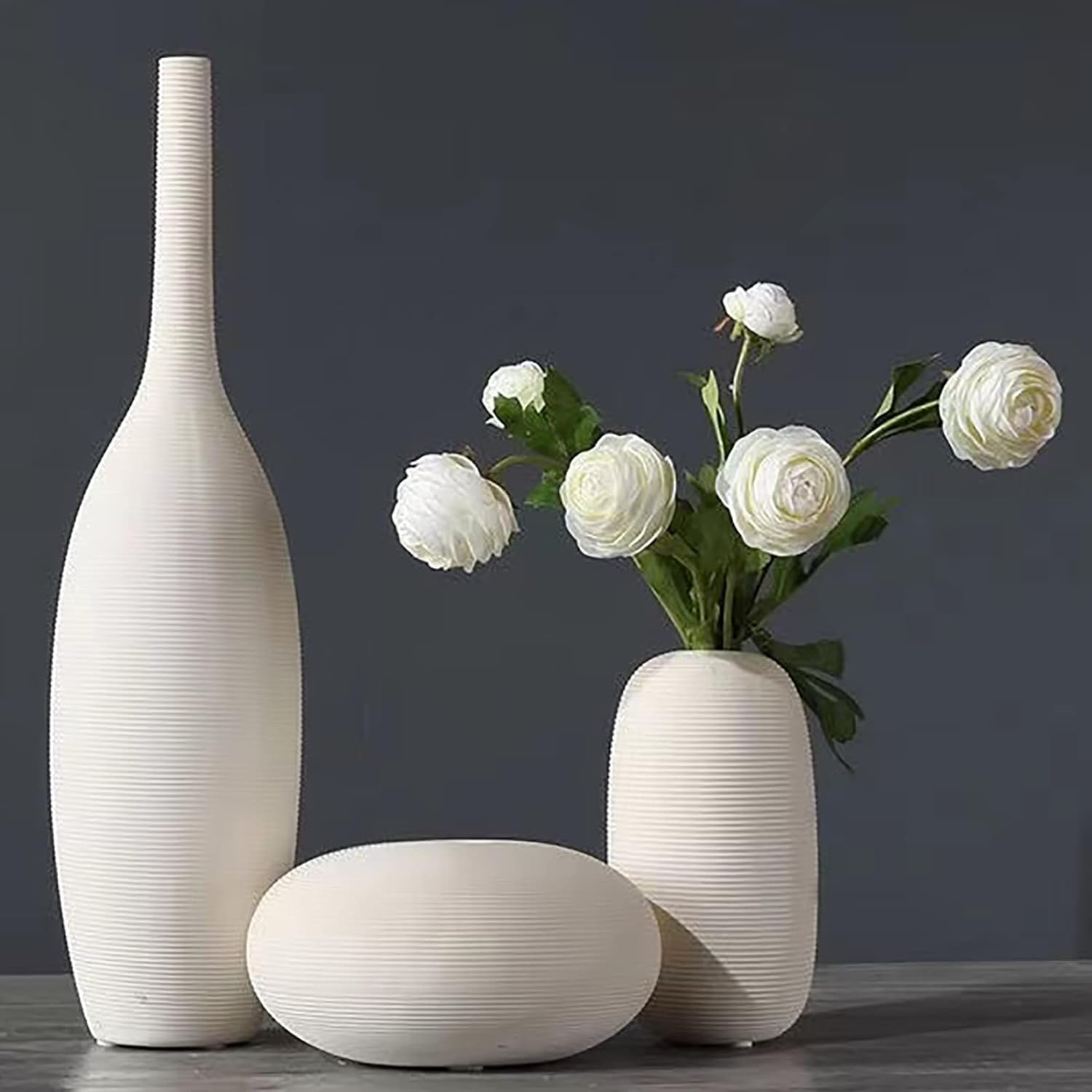 Ceramic Modern Vases Set